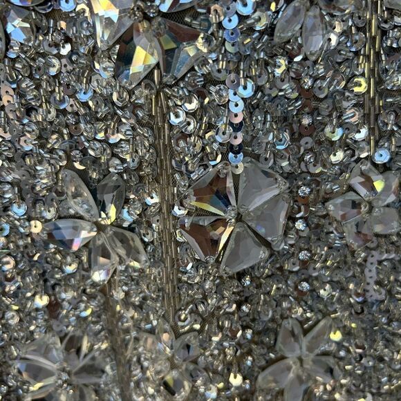 Jovani 90736A Embellished Illusion Dress size 4 NWT - Picture 8 of 14